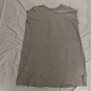 Eileen Fisher Organic‎ Cotton Tunic Lagerlook Style, Grey M
